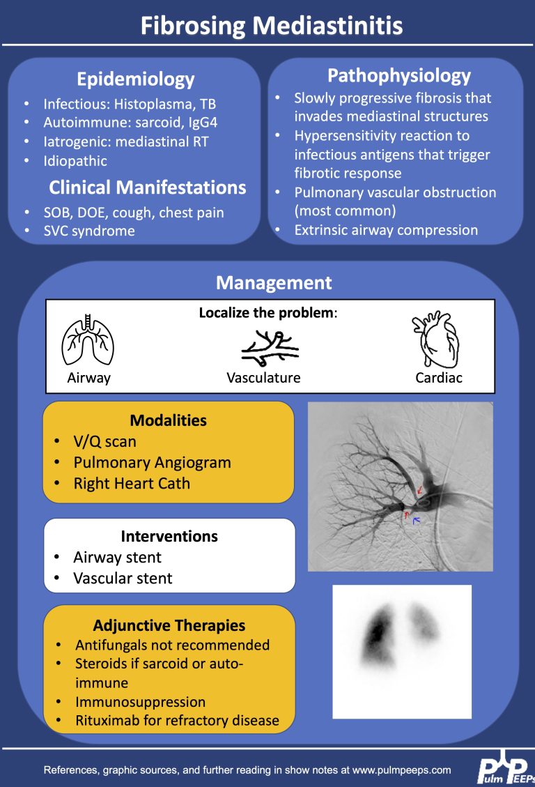 Fibrosing Mediastinitis PulmPEEPs