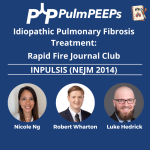 89. Idiopathic Pulmonary Fibrosis Treatment: RFJC – INPULSIS