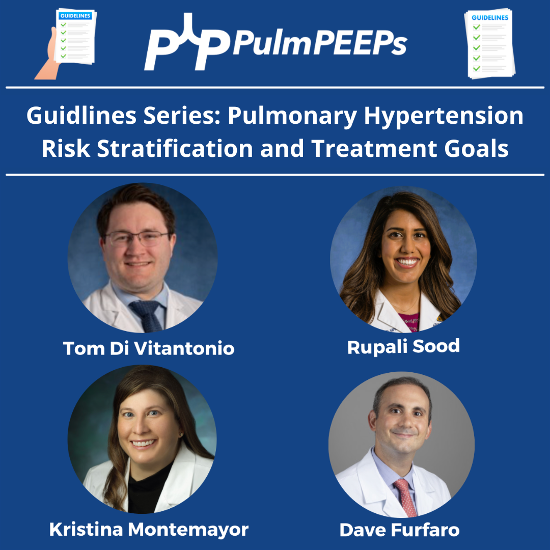 116. Guidelines Series: Pulmonary Hypertension – Risk Stratification and Treatment Goals